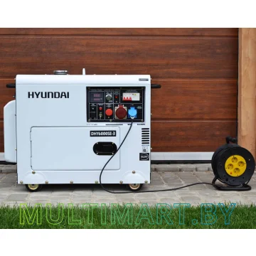 Дизельный генератор Hyundai DHY 6000SE картинка 7